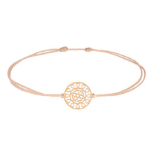Laden Sie das Bild in den Galerie-Viewer, Armband - Mandala der Zuversicht - rosévergoldet