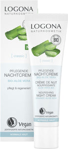 Pflegende Nachtcreme - Bio-Aloe Vera - [Classic]