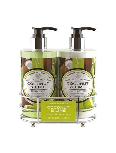 Tropical fruit Coconut Lime Hand Care Set
