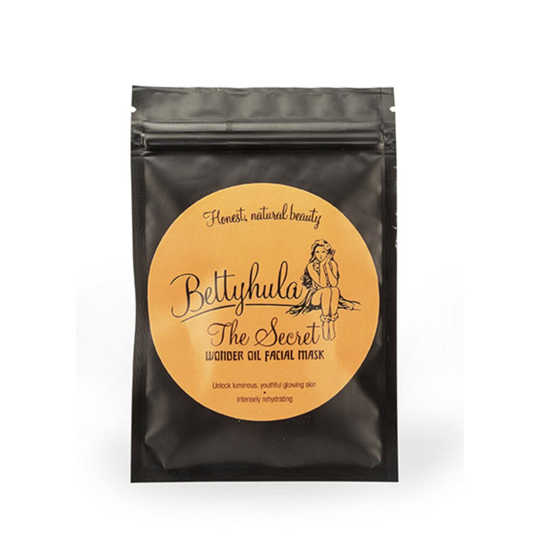 Bettyhula - The Secret Wonder Oil Face Mask - Tuchmaske