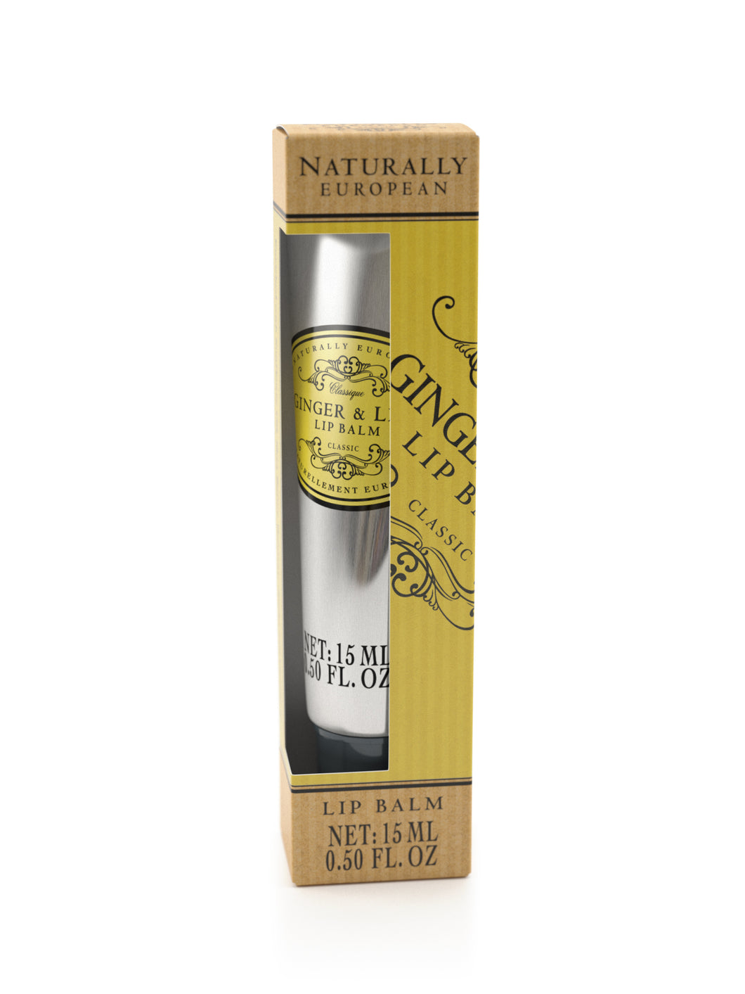 Naturally European Lippenbalsam - Ingwer & Limette