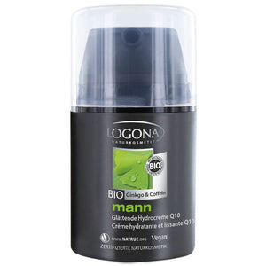Logona Mann - glättende Hydrocreme Q10 Bio-Ginko & Bio-Coffein