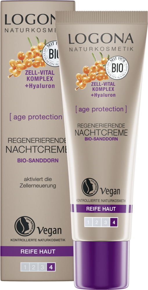 Logona Regenerierende Nachtcreme - Age Protection