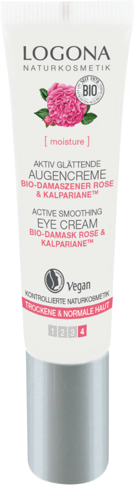 Logona Aktiv glättende Augencreme - [Moisture]