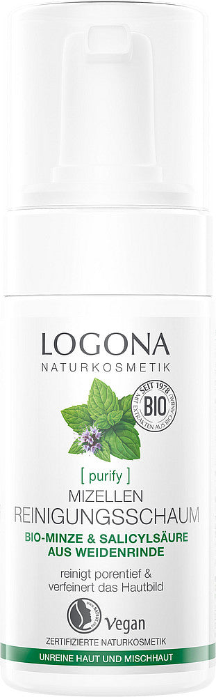 Logona Klärender Reinigungsschaum - [PURIFY]