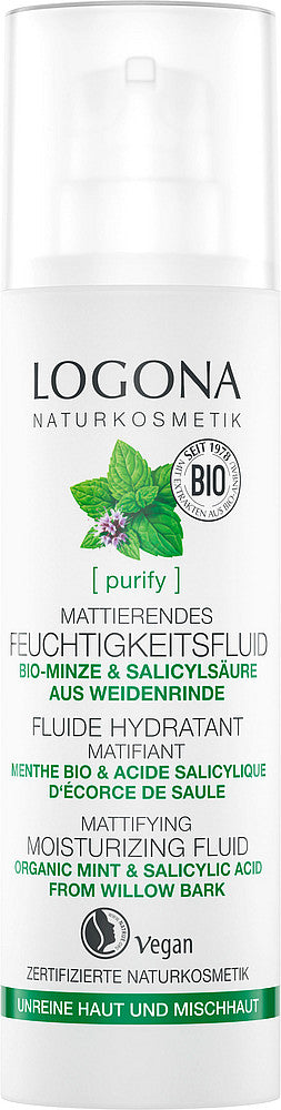 Logona Mattierendes Feuchtigkeitsfluid -  [PURIFY]