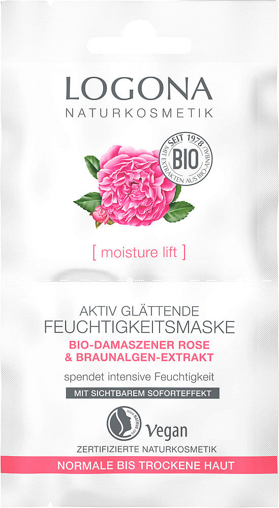 Logona Aktiv glättende Feuchtigkeitsmaske - [Moisture Lift]