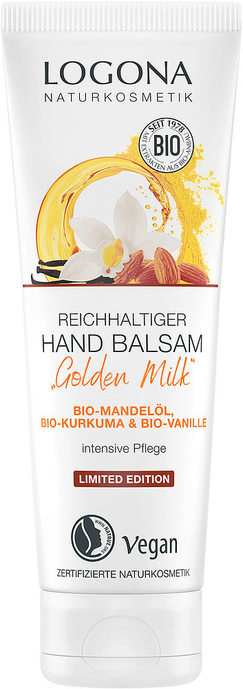 Logona Reichhaltiger Hand Balsam - Golden Milk